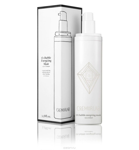 Cremorlab (Креморлаб) T.E.N. Cremor O2 Bubble Energizing Mask / Средство для снятия макияжа, глубокого очищения, обогащенное кислородом и минералами, 100 мл Cremorlab (Креморлаб) T.E.N. Cremor O2 Bubble Energizing Mask / Средство для снятия макияжа, глубокого очищения, обогащенное кислородом и минералами, 100 мл