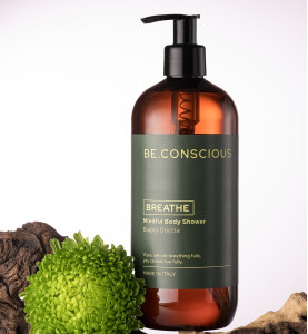 Barex Be.Conscious Breathe Mindful Body Shower / Гель для душа, 500 мл