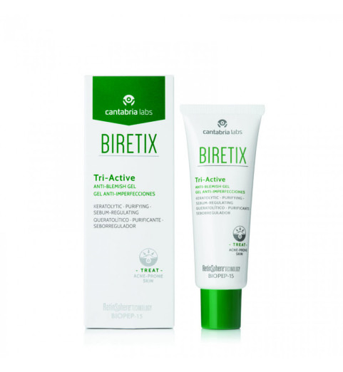 Biretix Tri-Active Anti-Blemish Gel / Гель Три-актив для кожи с акне, 50 мл Biretix Tri-Active Anti-Blemish Gel / Гель Три-актив для кожи с акне, 50 мл