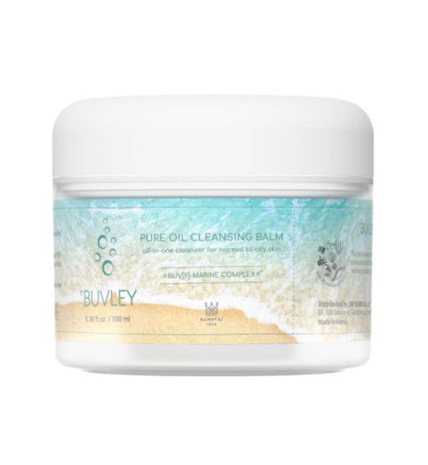Buvley Pure Oil Cleansing Balm / Очищающий деликатный бальзам с океаническим комплексом, 100 мл Buvley Pure Oil Cleansing Balm / Очищающий деликатный бальзам с океаническим комплексом, 100 мл