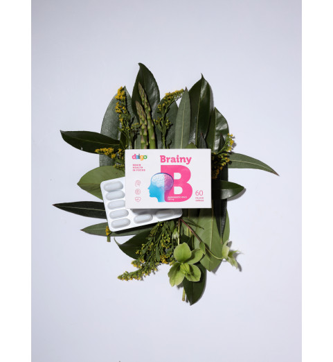 Daigo Brainy / Дайго Брейни с натуральным пептидом хлореллы, 60 капсул