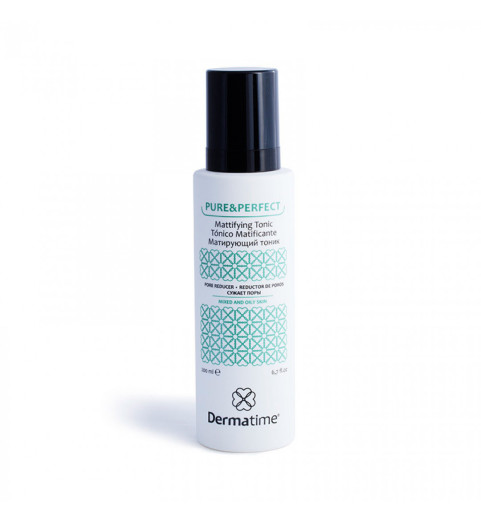 Dermatime Pure & Perfect Mattifying Tonic Pore Reducer / Матирующий тоник, сужающий поры, 200 мл Dermatime Pure & Perfect Mattifying Tonic Pore Reducer / Матирующий тоник, сужающий поры, 200 мл