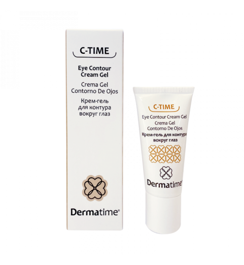 Dermatime C-Time Eye Contour Cream Gel / Крем-гель для контура вокруг глаз, 15 мл Dermatime C-Time Eye Contour Cream Gel / Крем-гель для контура вокруг глаз, 15 мл