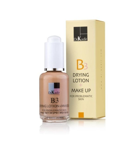 Dr. Kadir B3-Drying Lotion+Make Up Problematic Skin / Тонирующая подсушивающая эмульсия для проблемной кожи, 30 мл Dr. Kadir B3-Drying Lotion+Make Up Problematic Skin / Тонирующая подсушивающая эмульсия для проблемной кожи, 30 мл