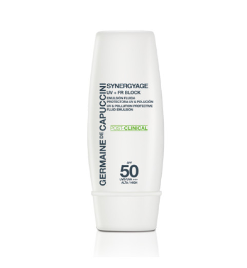 Germaine de Capuccini Synergyage Uv+Fr Block Emulsion SPF50 / Эмульсия высокой защиты, 30 мл Germaine de Capuccini Synergyage Uv+Fr Block Emulsion SPF50 / Эмульсия высокой защиты, 30 мл