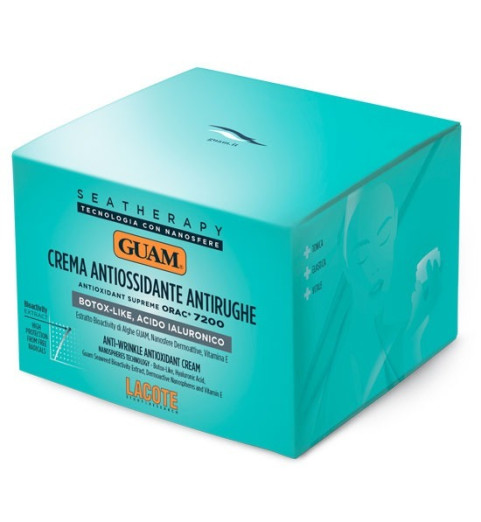 Guam Seatherapy Crema Antiossidante Antirughe / Крем для лица антивозрастной «Ботокс эффект» с гиалуроновой кислотой, 50 мл Guam Seatherapy Crema Antiossidante Antirughe / Крем для лица антивозрастной «Ботокс эффект» с гиалуроновой кислотой, 50 мл