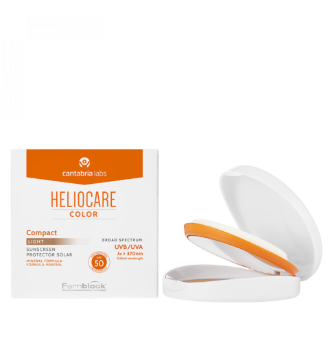 Heliocare Mineral Color Compact SPF50 / Крем-пудра компактная минеральная для сухой и нормальной кожи (натуральный), 10 г Heliocare Mineral Color Compact SPF50 / Крем-пудра компактная минеральная для сухой и нормальной кожи (натуральный), 10 г
