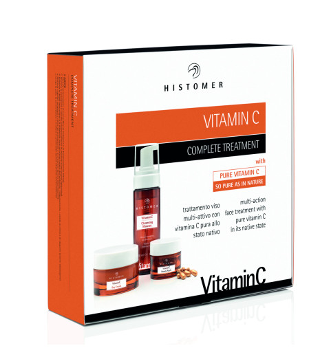 Histomer (Хистомер) Vitamin C Complete Treatment / Комплексный уход с витамином C (очищающий мусс, крем, концентрат) , 150+50+30 мл Histomer (Хистомер) Vitamin C Complete Treatment / Комплексный уход с витамином C (очищающий мусс, крем, концентрат) , 150+50+30 мл