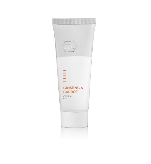 Holy Land (HL) Ginseng & Carrot Cream / Обновляющий смягчающий крем с адаптогенами без кислот и ретинола, 70 мл Holy Land (HL) Ginseng & Carrot Cream / Обновляющий смягчающий крем с адаптогенами без кислот и ретинола, 70 мл