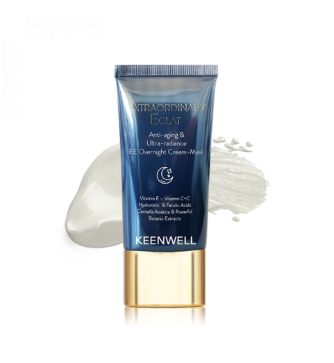 Keenwell EE Anti-Aging & Ultra-Radiance Overnight Cream-Mask / Обновляющий ночной крем-маска для сияния кожи, 40 мл Keenwell EE Anti-Aging & Ultra-Radiance Overnight Cream-Mask / Обновляющий ночной крем-маска для сияния кожи, 40 мл