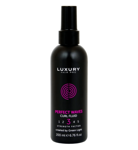 Luxury Hair Pro Luxury Look Perfect Waves / Флюид для укладки вьющихся волос, 200 мл Luxury Hair Pro Luxury Look Perfect Waves / Флюид для укладки вьющихся волос, 200 мл