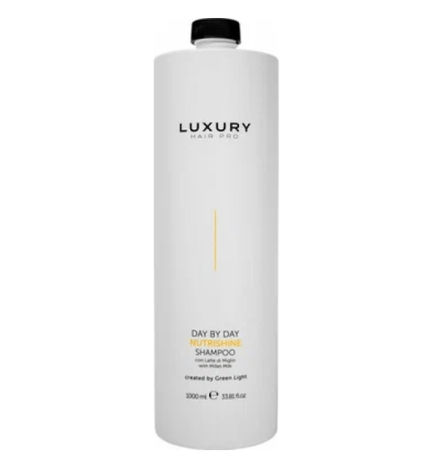 Luxury Hair Pro Day By Day Nutrishine Shampoo / Шампунь питание и блеск, 1000 мл Luxury Hair Pro Day By Day Nutrishine Shampoo / Шампунь питание и блеск, 1000 мл
