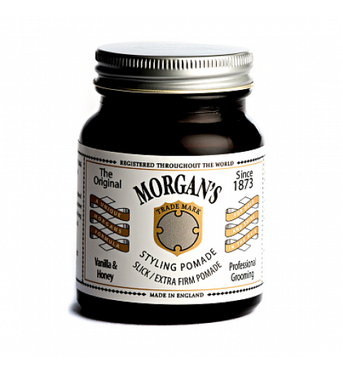 Помада для укладки Morgans Pomade ваниль и мед Экстрасильная фиксация, 100 г Помада для укладки Morgans Pomade ваниль и мед Экстрасильная фиксация, 100 г