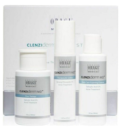 Obagi CLENZIderm M.D. For Normal To Oily Skin / Система Obagi CLENZIderm M.D. для нормальной и жирной кожи, 118+148+47 мл Obagi CLENZIderm M.D. For Normal To Oily Skin / Система Obagi CLENZIderm M.D. для нормальной и жирной кожи, 118+148+47 мл