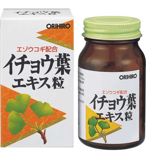 Orihiro (Орихиро) БАД "Гинкго Билоба для нервной системы", 240 таблеток Orihiro (Орихиро) БАД "Гинкго Билоба для нервной системы", 240 таблеток