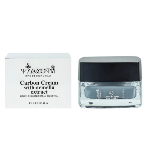 Philosophy Carbon Cream With Acmella Extract / Карбоновый крем с экстрактом акмеллы, 50 мл