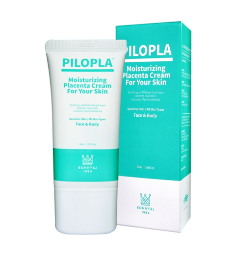 PlaReceta PiloPla Moisturizing Cream / Крем плацентарный увлажняющий для чувствительной и поврежденной кожи, 30 мл PlaReceta PiloPla Moisturizing Cream / Крем плацентарный увлажняющий для чувствительной и поврежденной кожи, 30 мл