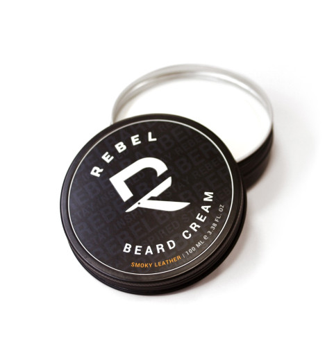 Rebel Barber Smoky Leather / Премиальный крем для бороды и усов, 100 мл Rebel Barber Smoky Leather / Премиальный крем для бороды и усов, 100 мл