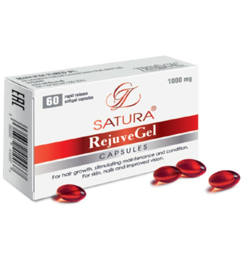 Капсулы Satura RejuveGel Capsules, 60 шт по 1000 мг Капсулы Satura RejuveGel Capsules, 60 шт по 1000 мг
