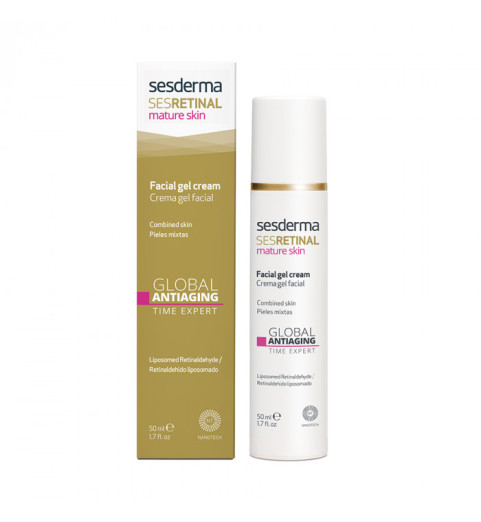Sesderma Sesretinal Mature Skin Gel Cream / Крем-гель Эксперт времени омолаживающий, 50 мл Sesderma Sesretinal Mature Skin Gel Cream / Крем-гель Эксперт времени омолаживающий, 50 мл