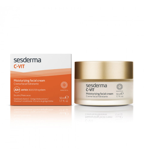 Sesderma C-Vit Moisturizing Facial Cream / Крем увлажняющий для лица, 50 мл Sesderma C-Vit Moisturizing Facial Cream / Крем увлажняющий для лица, 50 мл