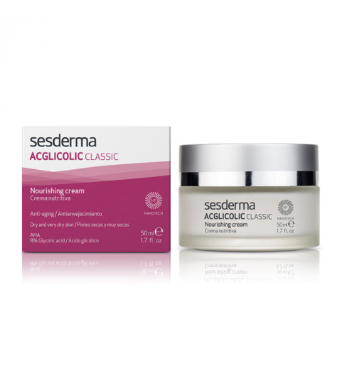 Sesderma Acglicolic Classic Nourishing Cream / Крем питательный с гликолевой кислотой, 50 мл Sesderma Acglicolic Classic Nourishing Cream / Крем питательный с гликолевой кислотой, 50 мл