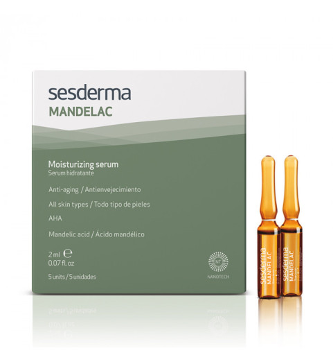 Sesderma Mandelac Moisturizing Serum / Сыворотка увлажняющая, 5 шт. по 2 мл Sesderma Mandelac Moisturizing Serum / Сыворотка увлажняющая, 5 шт. по 2 мл