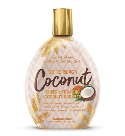 Supre Go to Black Coconut DHA Bronzer / Интенсивно увлажняющий кокосовый лосьон-активатор с бронзирующим комплексом, 350 мл Supre Go to Black Coconut DHA Bronzer / Интенсивно увлажняющий кокосовый лосьон-активатор с бронзирующим комплексом, 350 мл