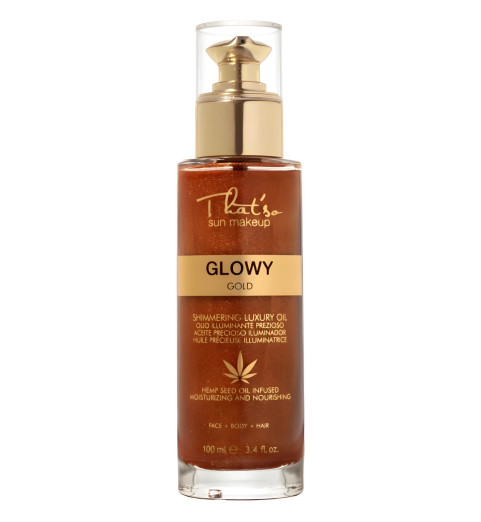 That'So Glowy Gold Shimmering Luxury Oil / Увлажняющее масло-шиммер "Сияющее золото", 100 мл That'So Glowy Gold Shimmering Luxury Oil / Увлажняющее масло-шиммер "Сияющее золото", 100 мл